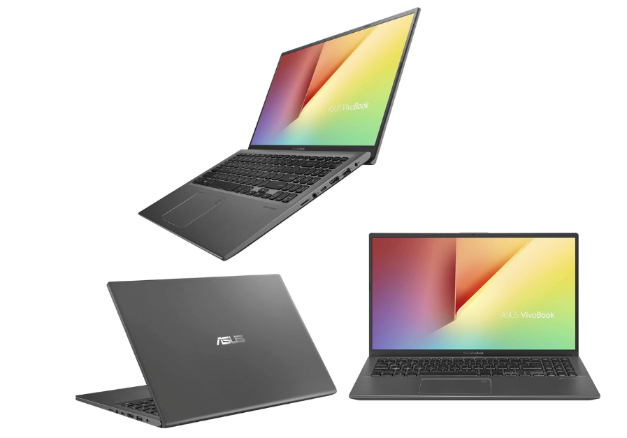 High-brightness 15.6-inch FHD display on the ASUS VivoBook 15 showing superior clarity and glare reduction for outdoor visibility.