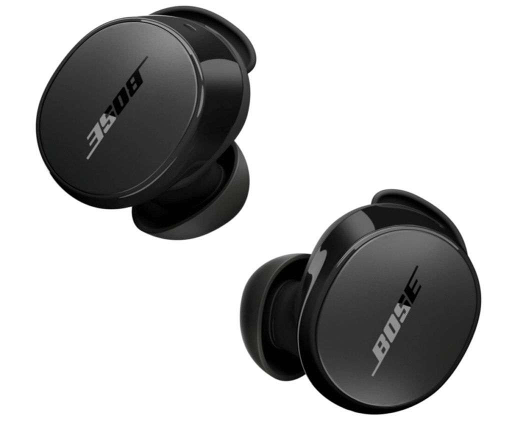 Bose QuietComfort Bluetooth Earbuds in black color with sleek and modern design