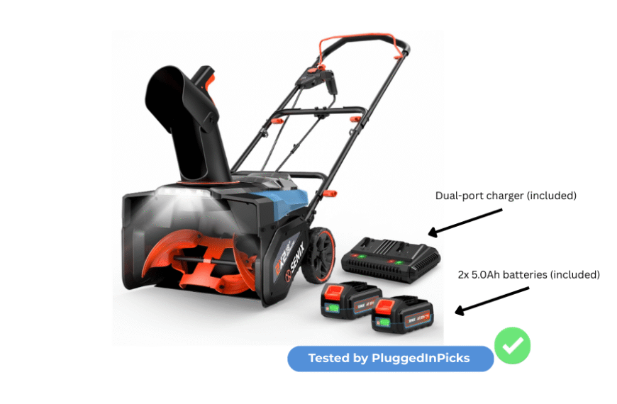 SENIX 40V Cordless Snow Blower Review