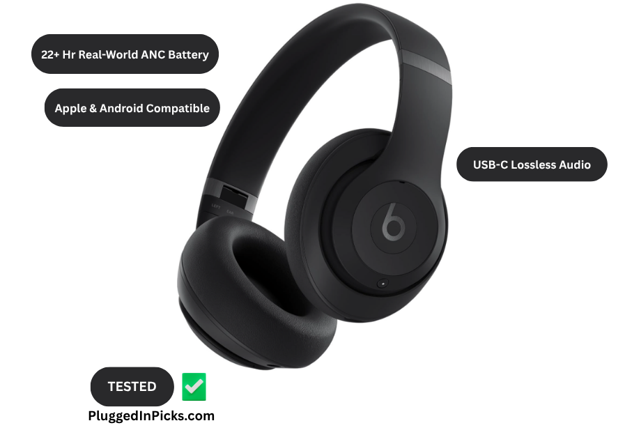 Beats Studio Pro review — wireless over-ear headphones tested across iPhone and Android for ANC sound quality and cross-platform compatibility